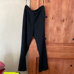 INC black straight leg dress pants